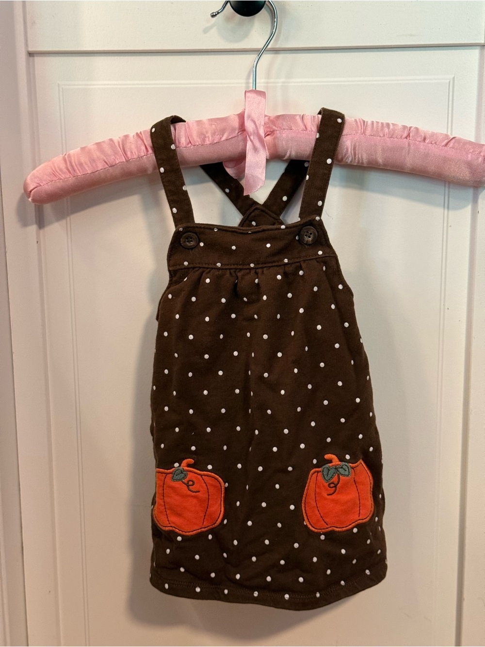 Carter's thanksgiving pumpkin dress 12M 🎃